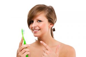 Girl with Toothbrush